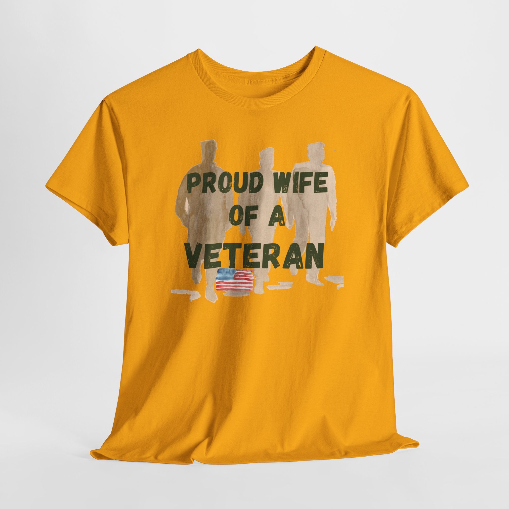 Veteran Wife T-Shirt — Proud Military Spouse Tee