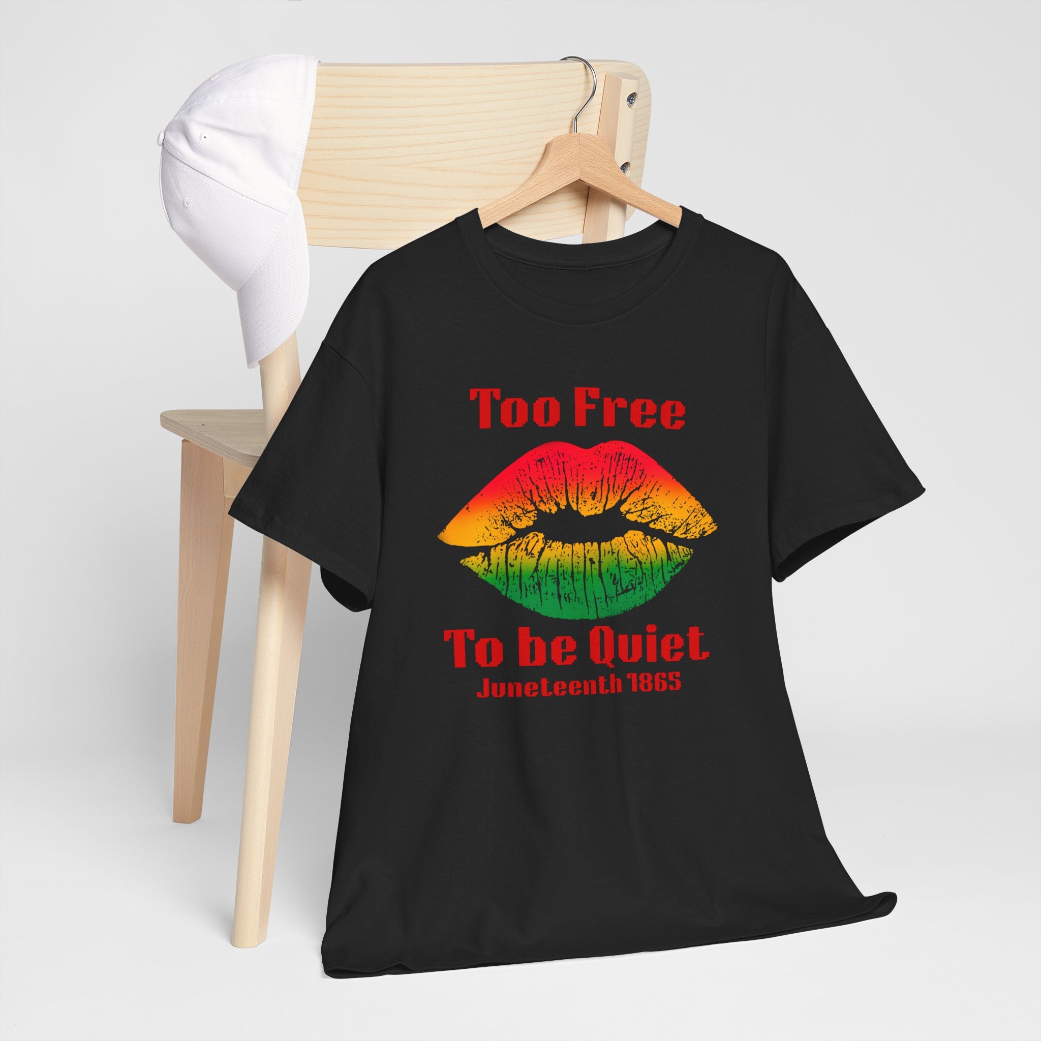 Juneteenth 'Too Free To Be Quiet' Bold T-Shirt