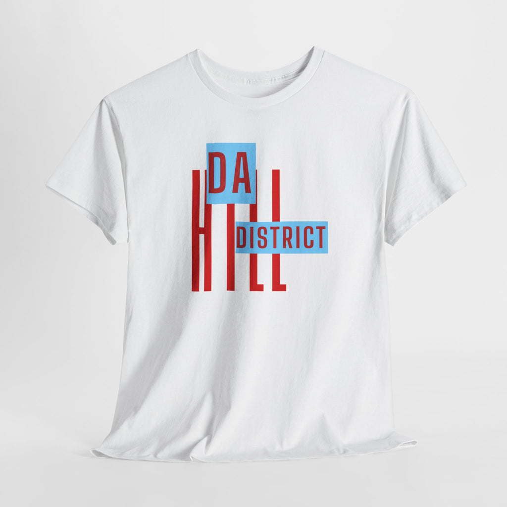 Hill District Retro Logo T‑Shirt — "Da Hill District" Pittsburgh Pride Tee