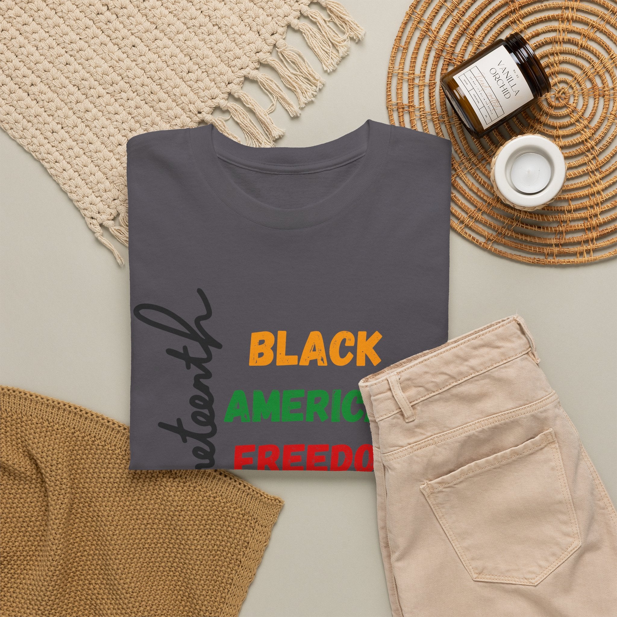 Juneteenth Black American Freedom 1865 T-Shirt
