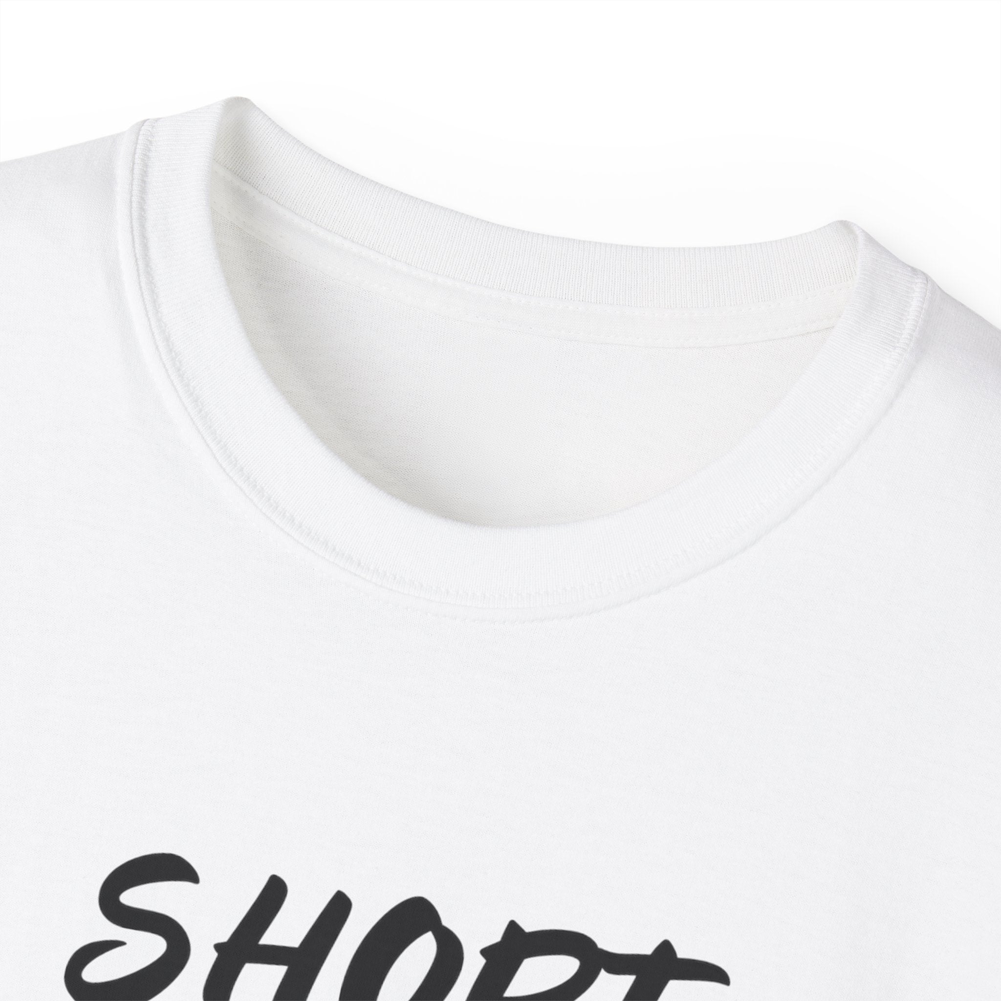 "Short Answer IDGAF" Cotton Tee — Funny Graphic Statement T-Shirt
