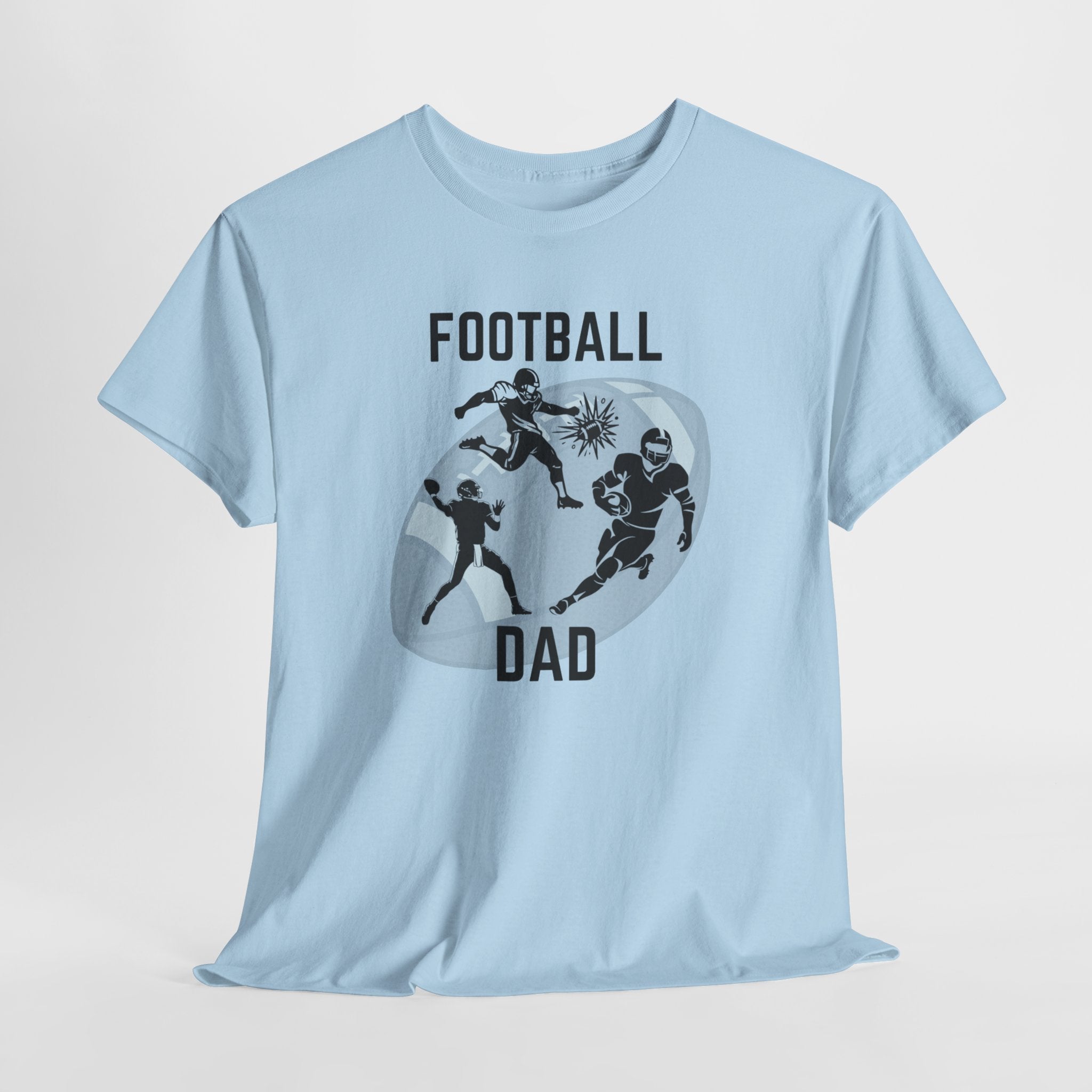 Football Dad T-Shirt – Proud Sideline Tee for Dad