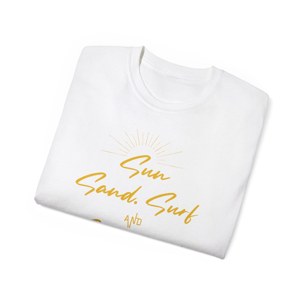Sun, Sand, Surf and Sisterhood Tee