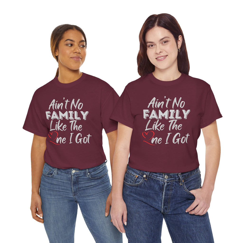 Family Pride T-Shirt — "Love My Family, My Family Is Better Than Yours"