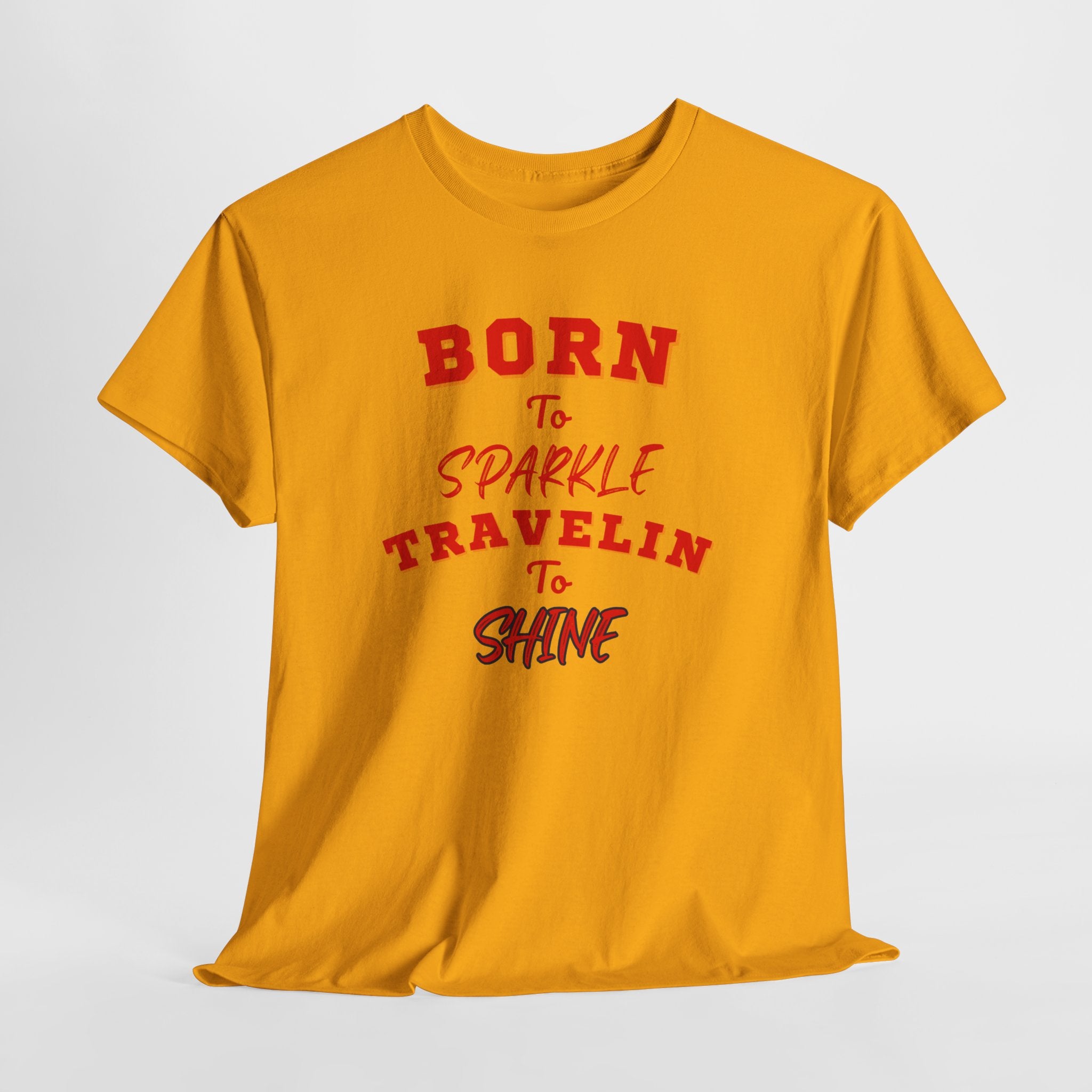 Traveling and shining T‑Shirt — Adventure Graphic Tee