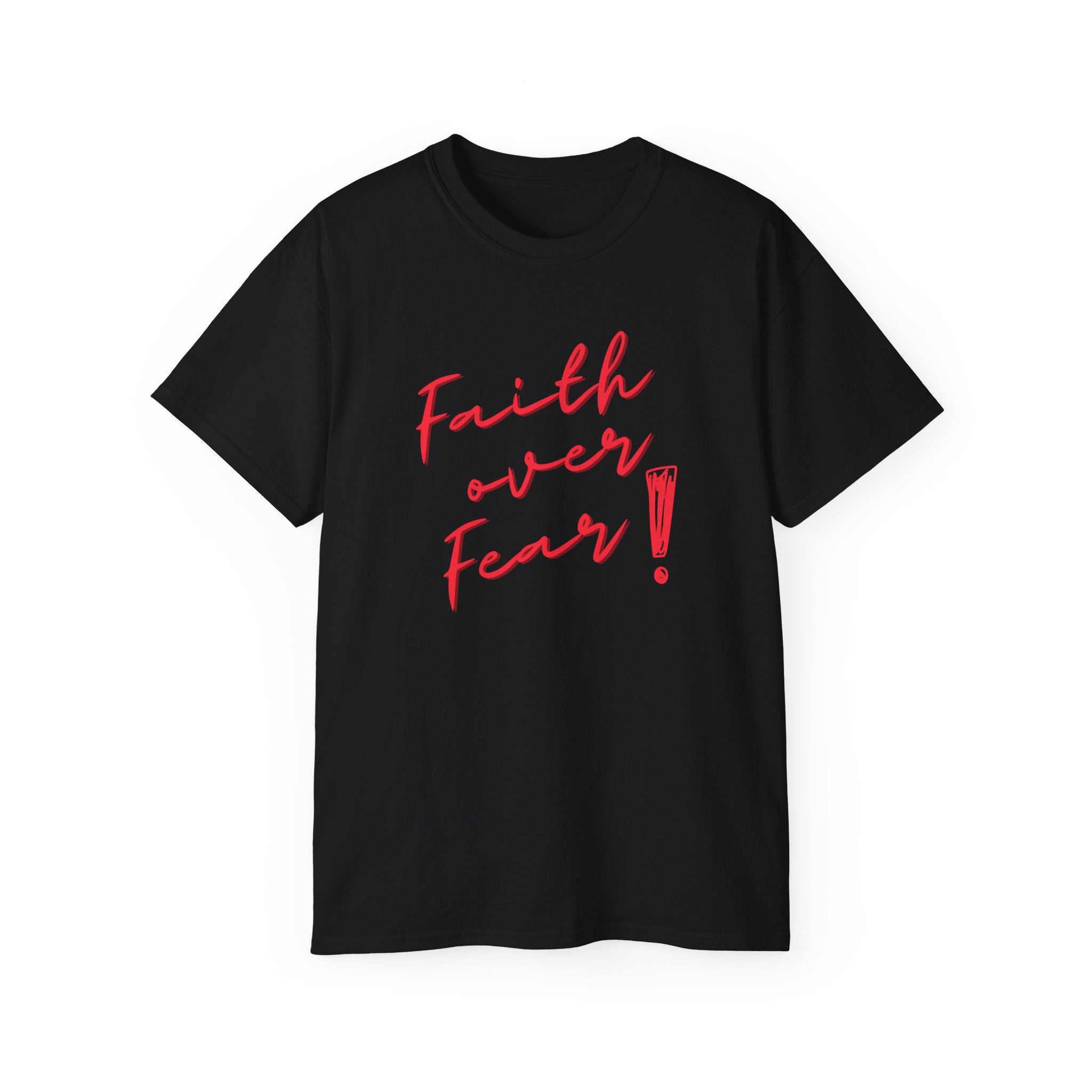 Faith Over Fear T‑Shirt — Inspirational Christian Tee