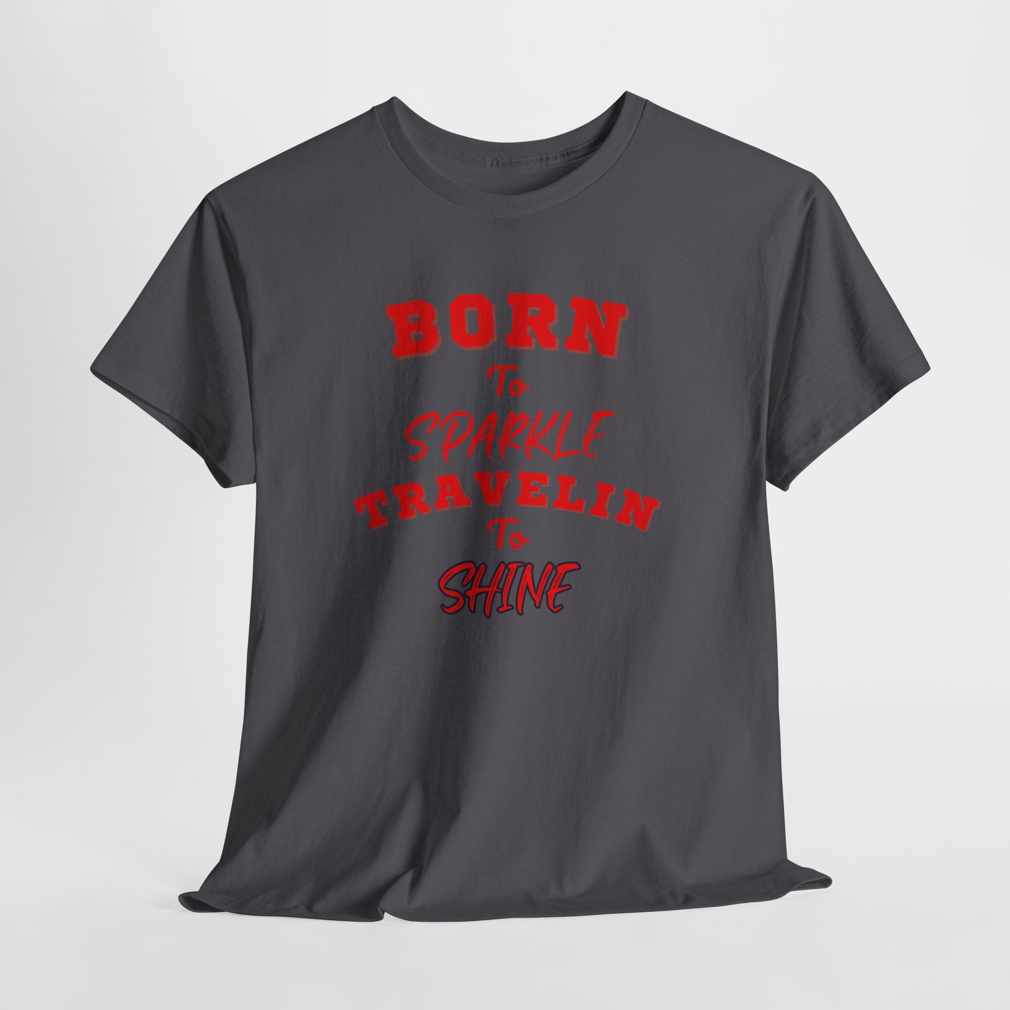 Traveling and shining T‑Shirt — Adventure Graphic Tee