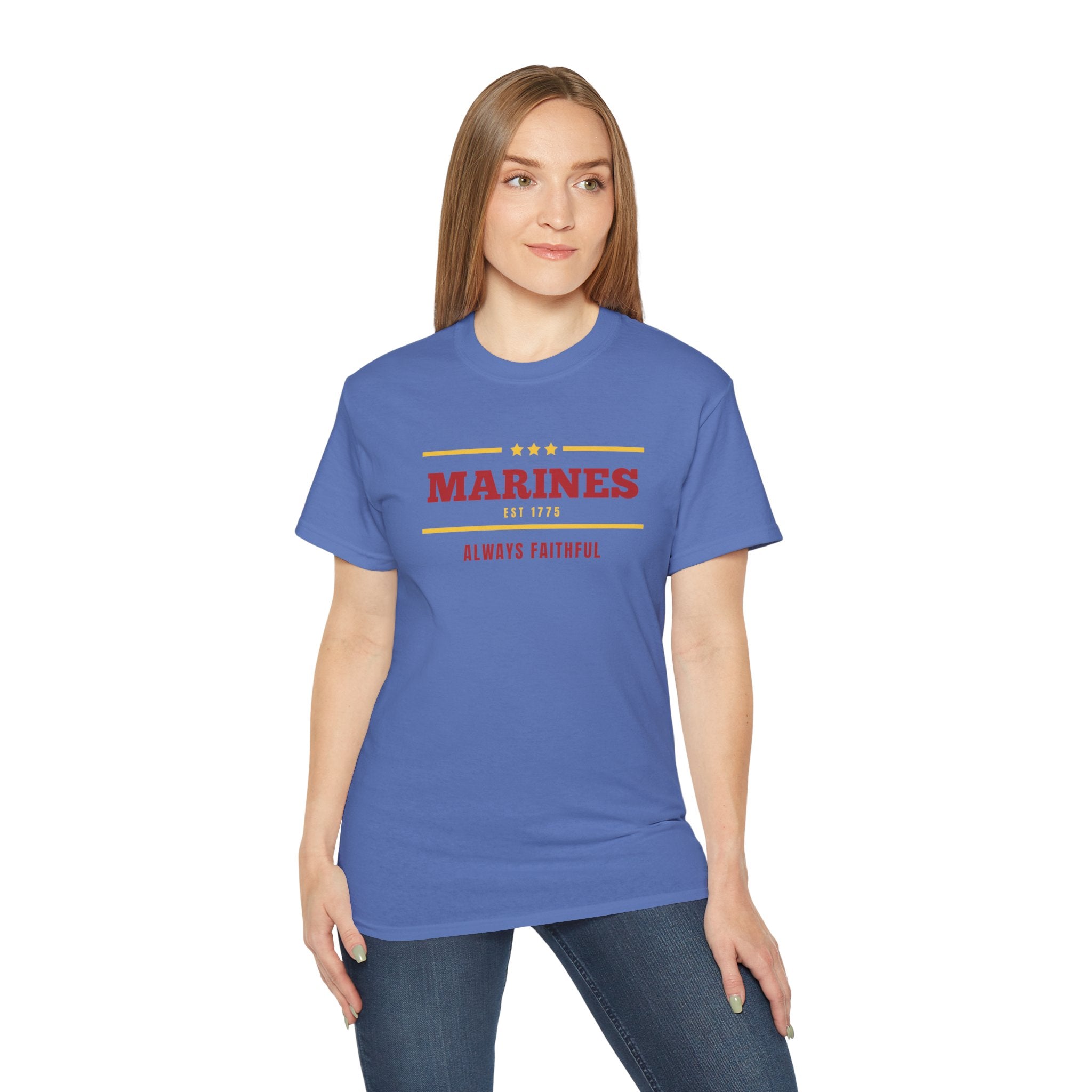 Marines "Always Faithful" Cotton Tee