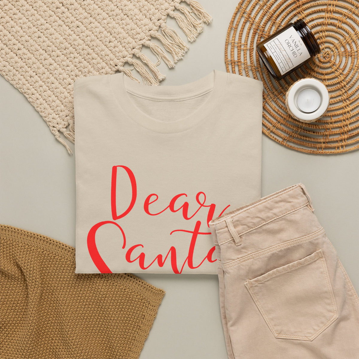 Dear Santa Aunty Don’t Do Drama She Directs It Christmas T-Shirt