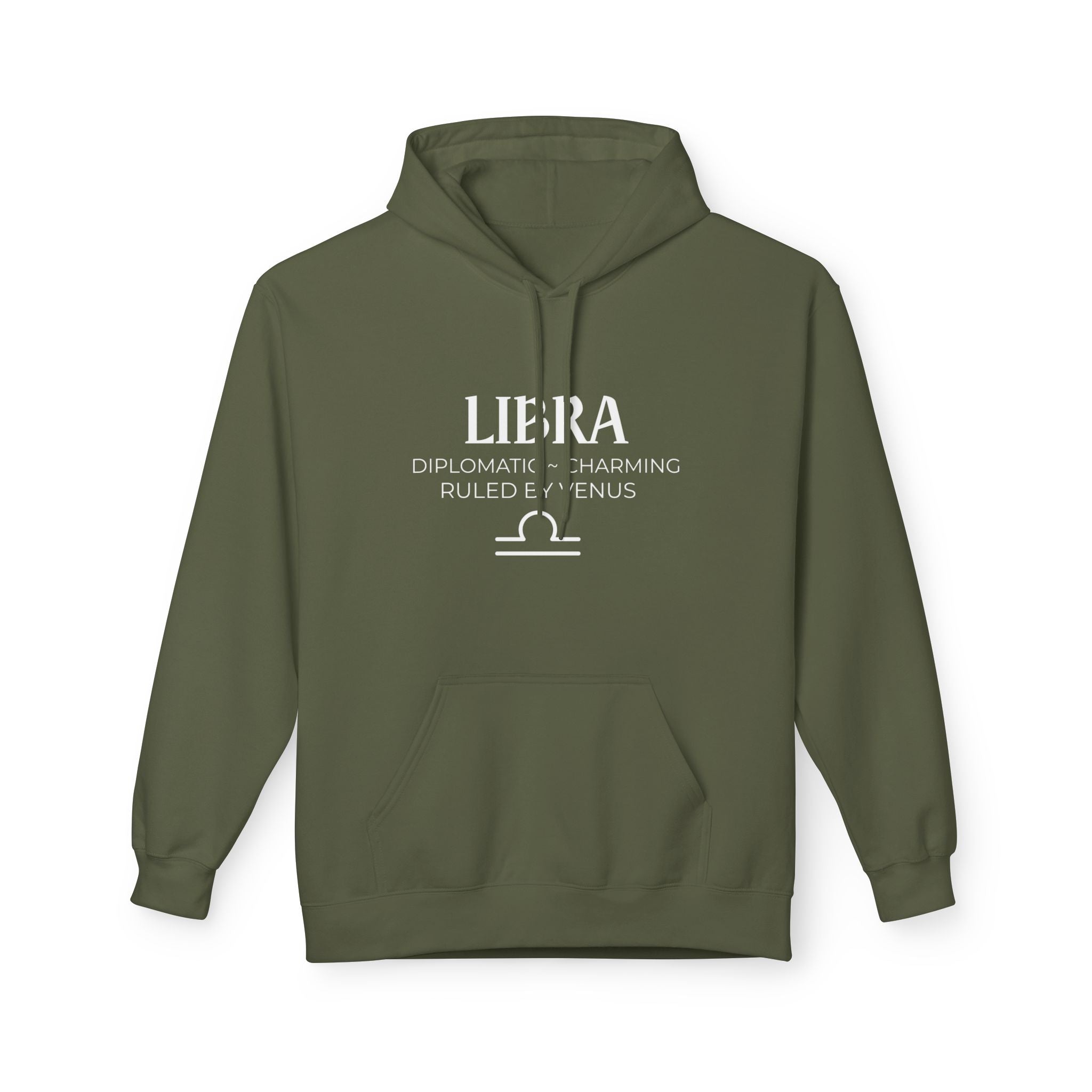 Libra Cozy Midweight Fleece for Astrology Lovers