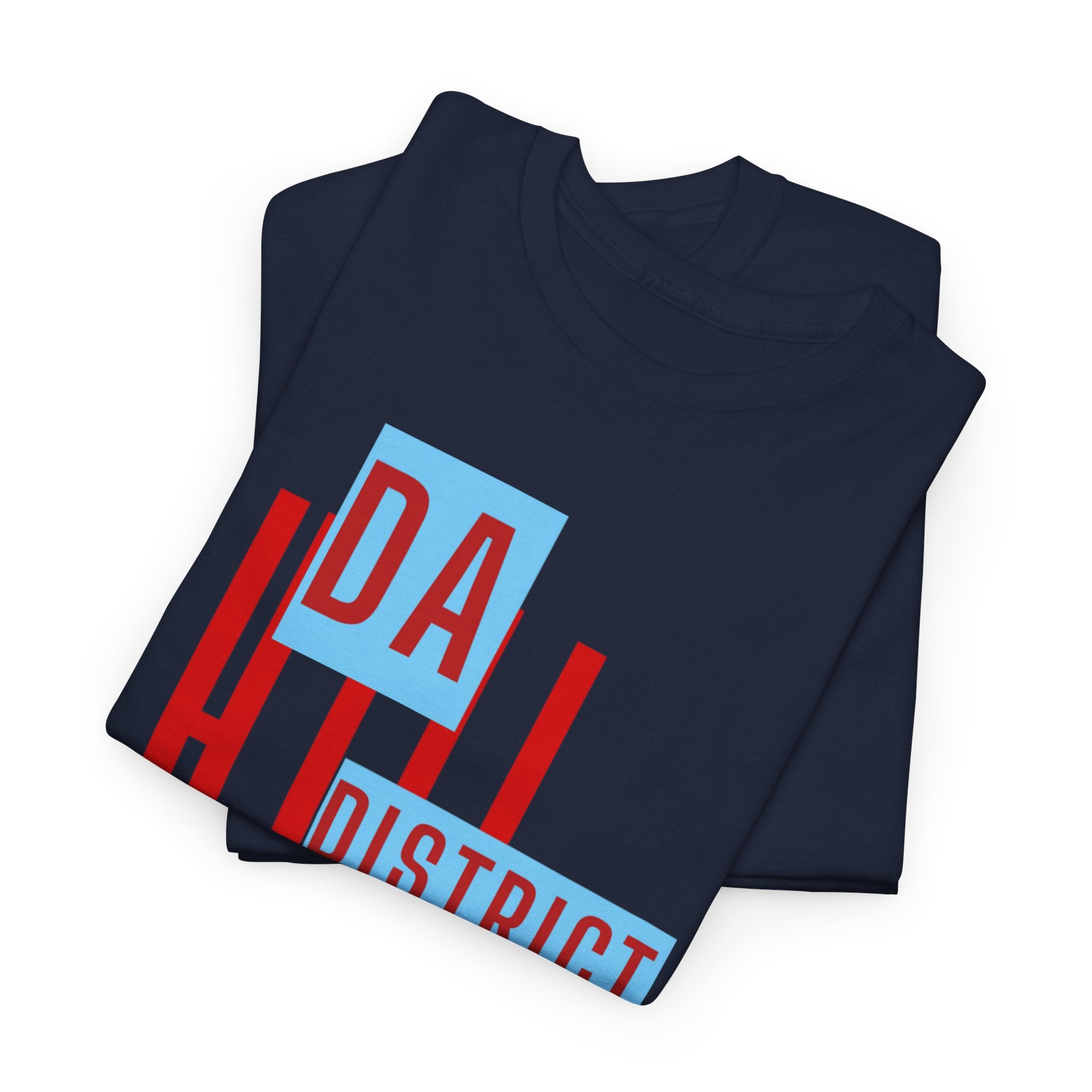 Hill District Retro Logo T‑Shirt — "Da Hill District" Pittsburgh Pride Tee