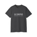 Scorpio T-Shirt — Mysterious • Intense • Moody Zodiac Tee for Scorpio Fans