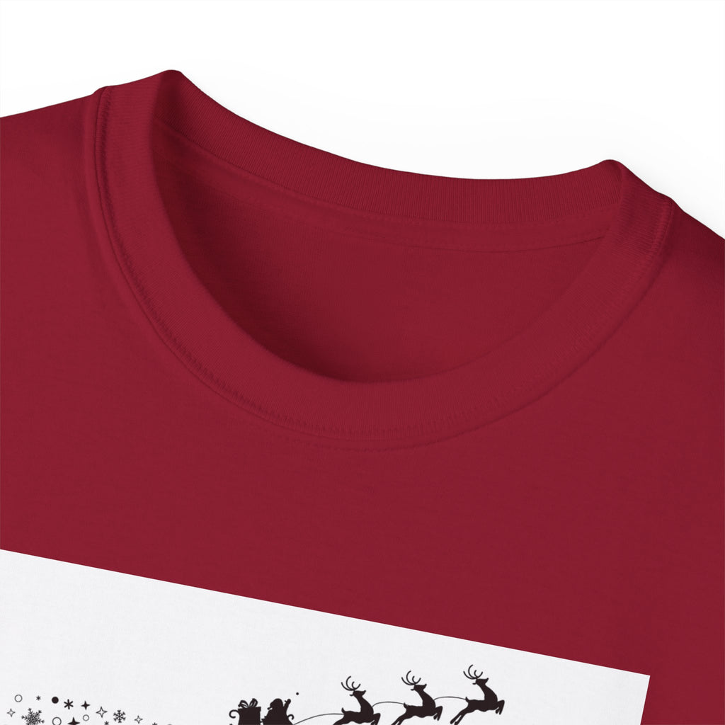 Dear Santa Festive Fun Aunt Tee, Christmas Shirt, Holiday Gift, Cute Santa Tee, Unisex Seasonal T-Shirt, Cute Aunt Apparel