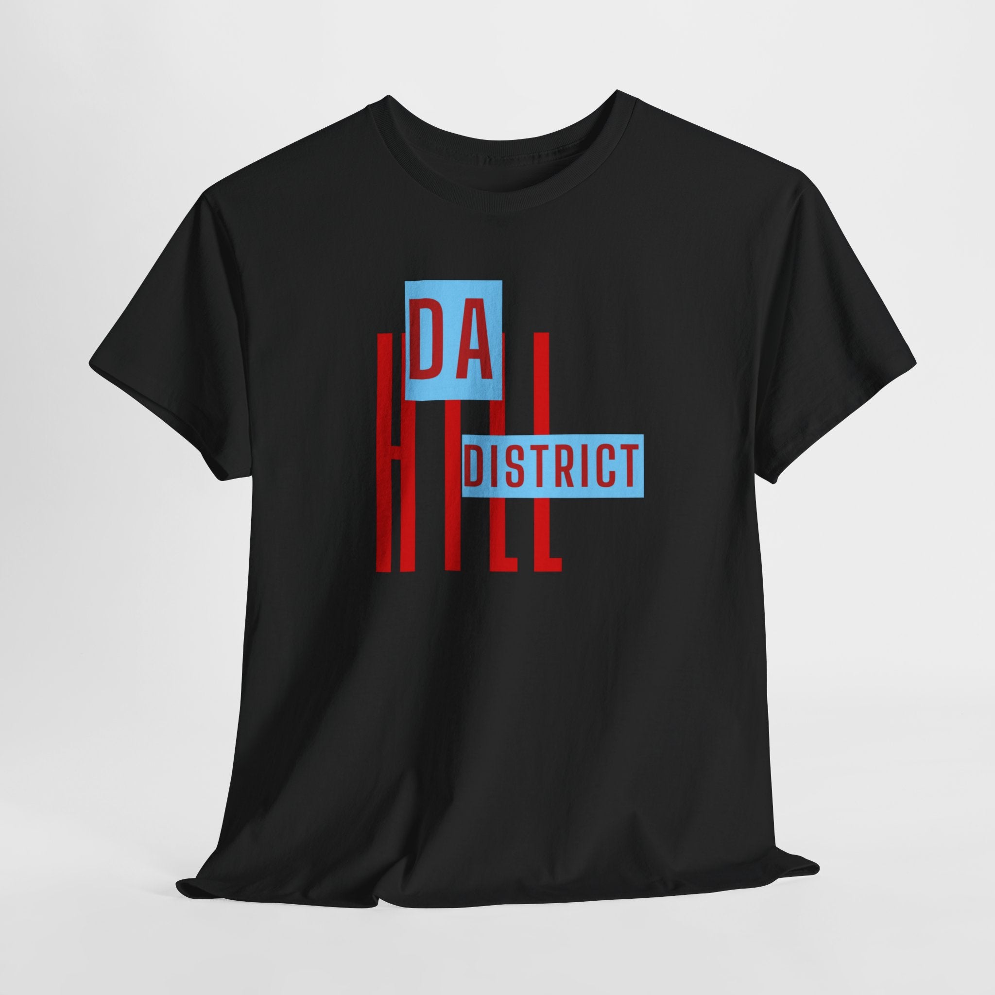 Hill District Retro Logo T‑Shirt — "Da Hill District" Pittsburgh Pride Tee