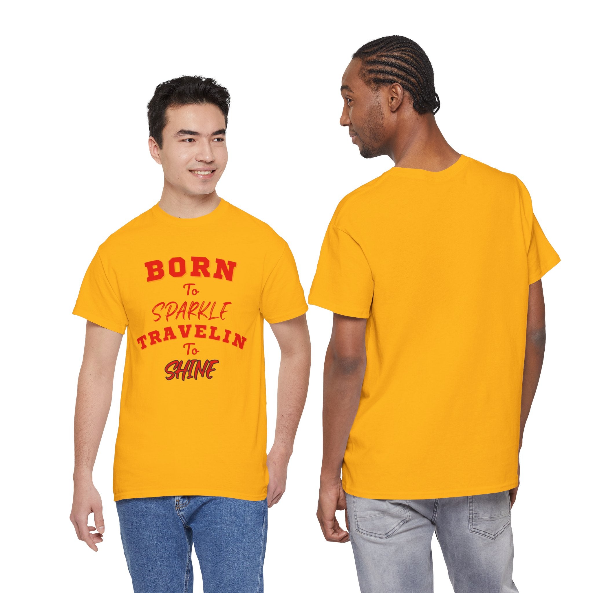 Traveling and shining T‑Shirt — Adventure Graphic Tee