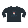 Little Brother Toddler Long Sleeve Tee — Colorful Playful Sibling Shirt