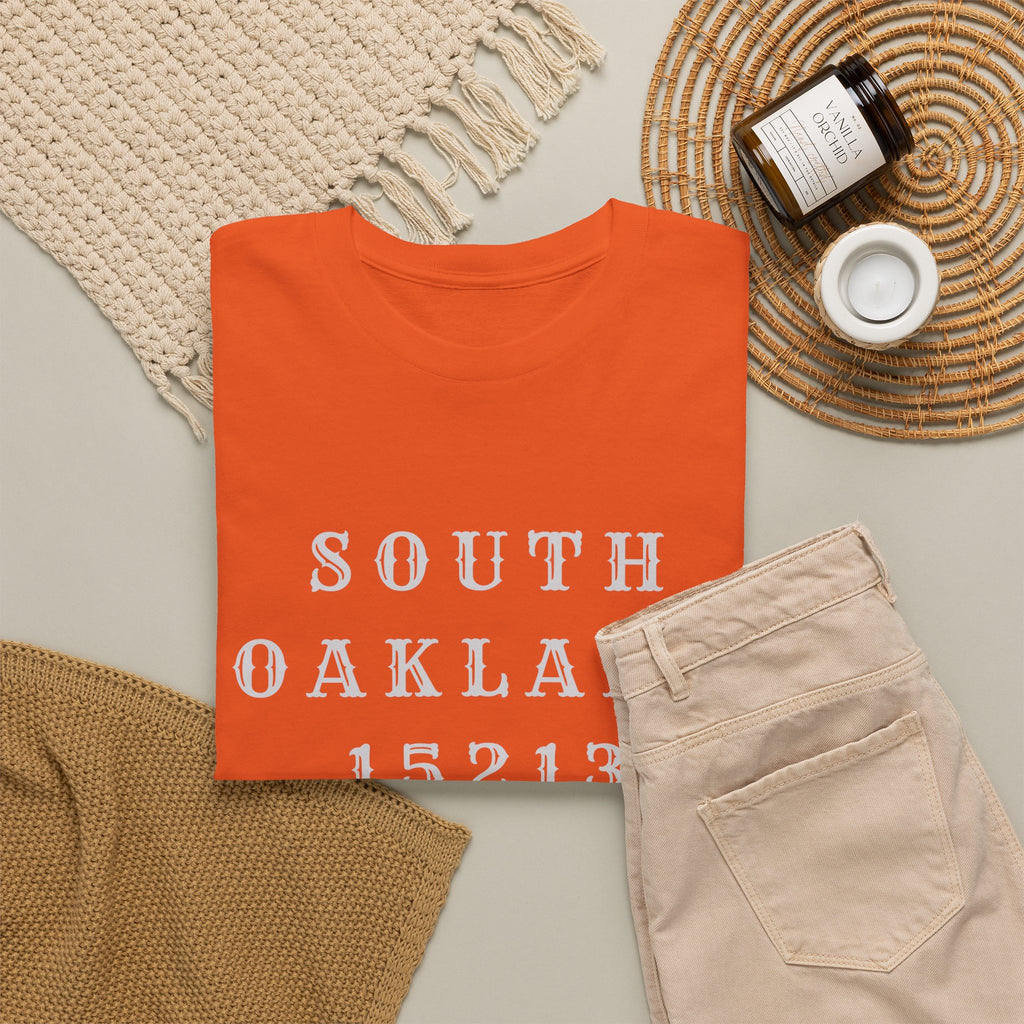 South Oakland 15213 T-Shirt — Vintage City Zip Code Tee