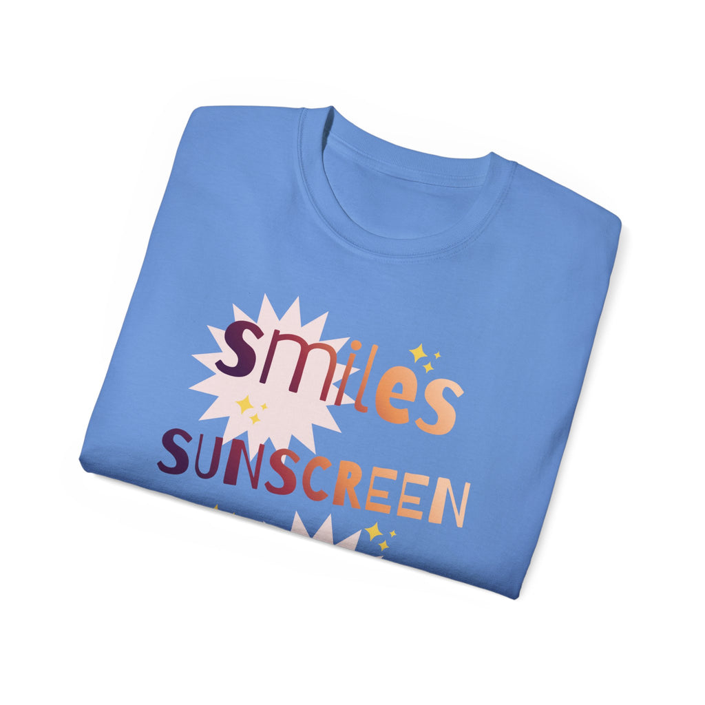 Smiles Sunscreen Shenanigans Tee — Fun Summer Beach Shirt