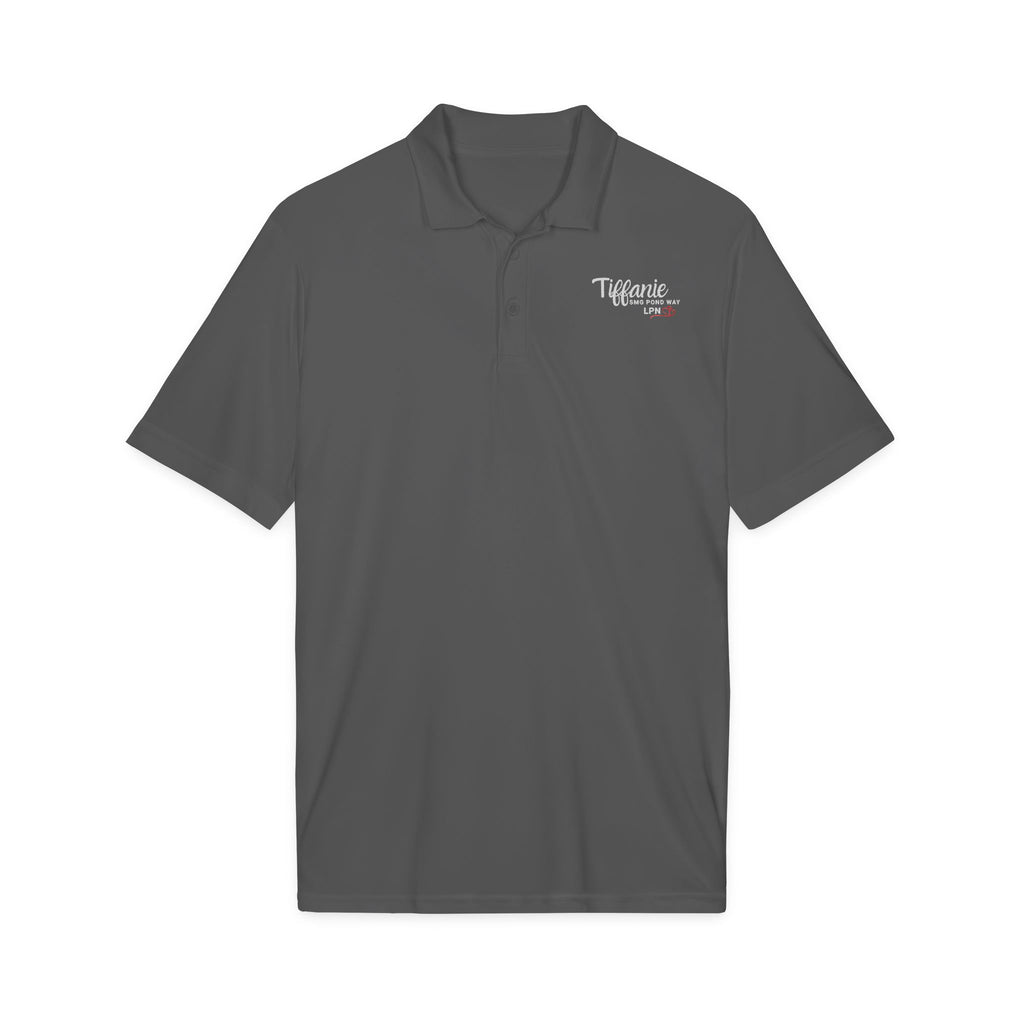 Tiffanie Work Logo with Heart Polo
