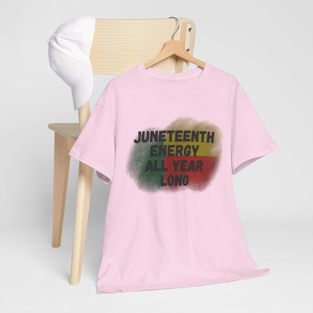 Juneteenth Energy Unisex Heavy Cotton Tee