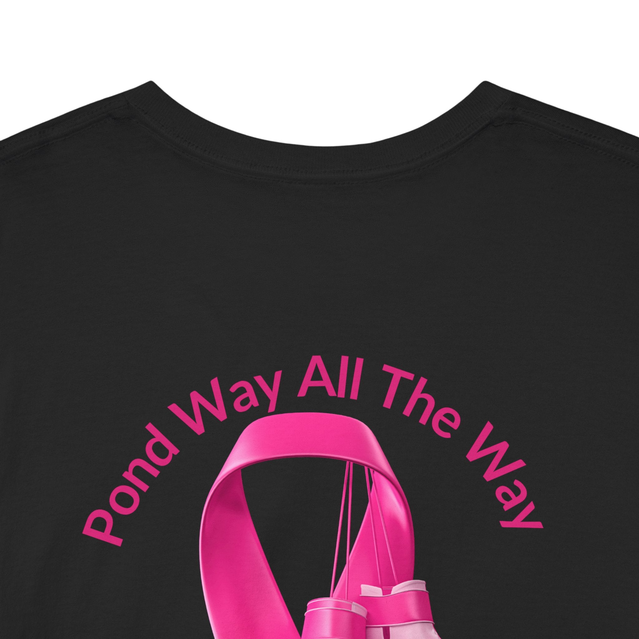 Breast Cancer Awareness Tee — “Our Fight Is Her Fight” Pink Ribbon Support Shirt