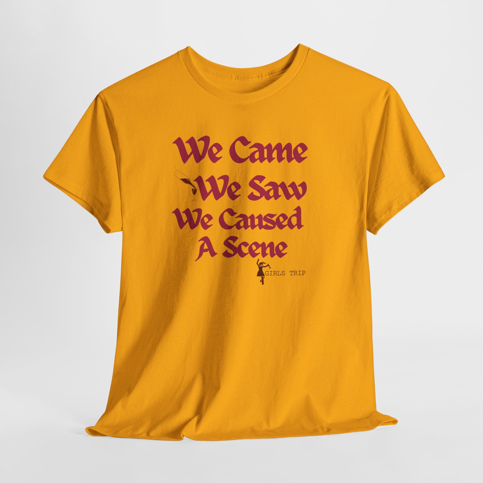 We Came We Saw We Caused A Scene T‑Shirt