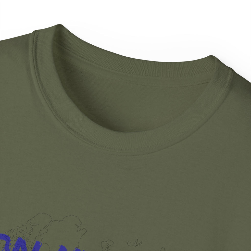 On My Way to Run the World Again T-Shirt — Motivational Graphic Tee