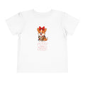 Merry and Bright Fox Christmas Toddler Short Sleeve Tee