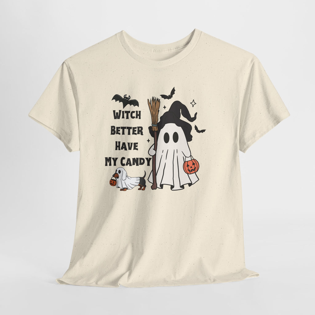 Witch Better Have My Candy Unisex Heavy Cotton Tee