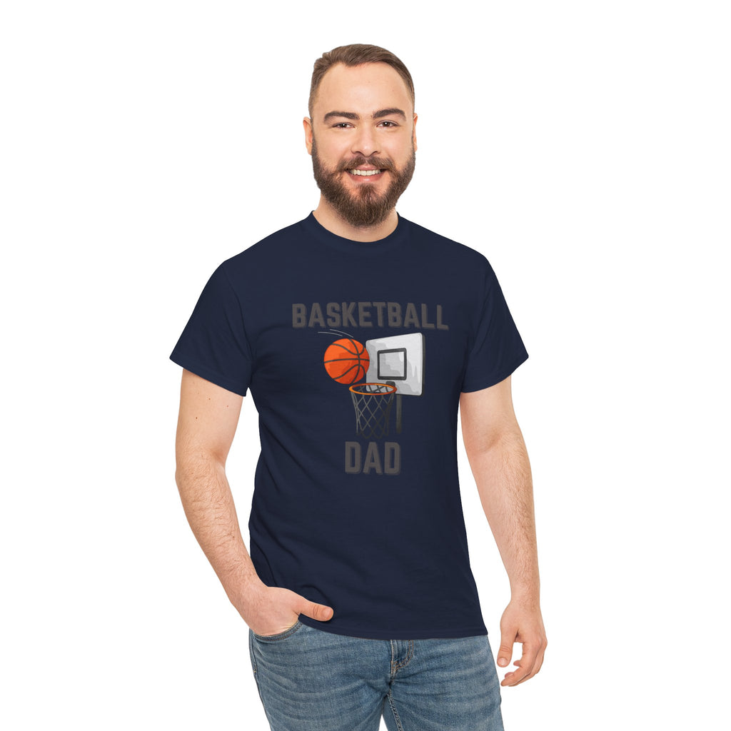 Basketball Dad T-Shirt — Dad Gift, Basketball Coach & Game Day Tee