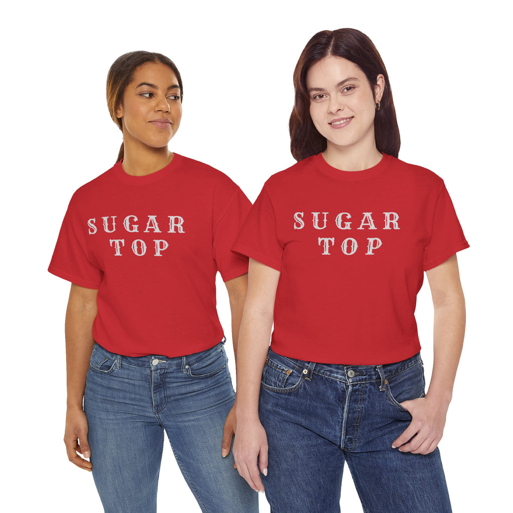Sugar Top T-Shirt — Retro Western Lettering Tee