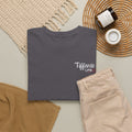 T-shirt — "Tiffany LPN" Script Logo Chest Tee