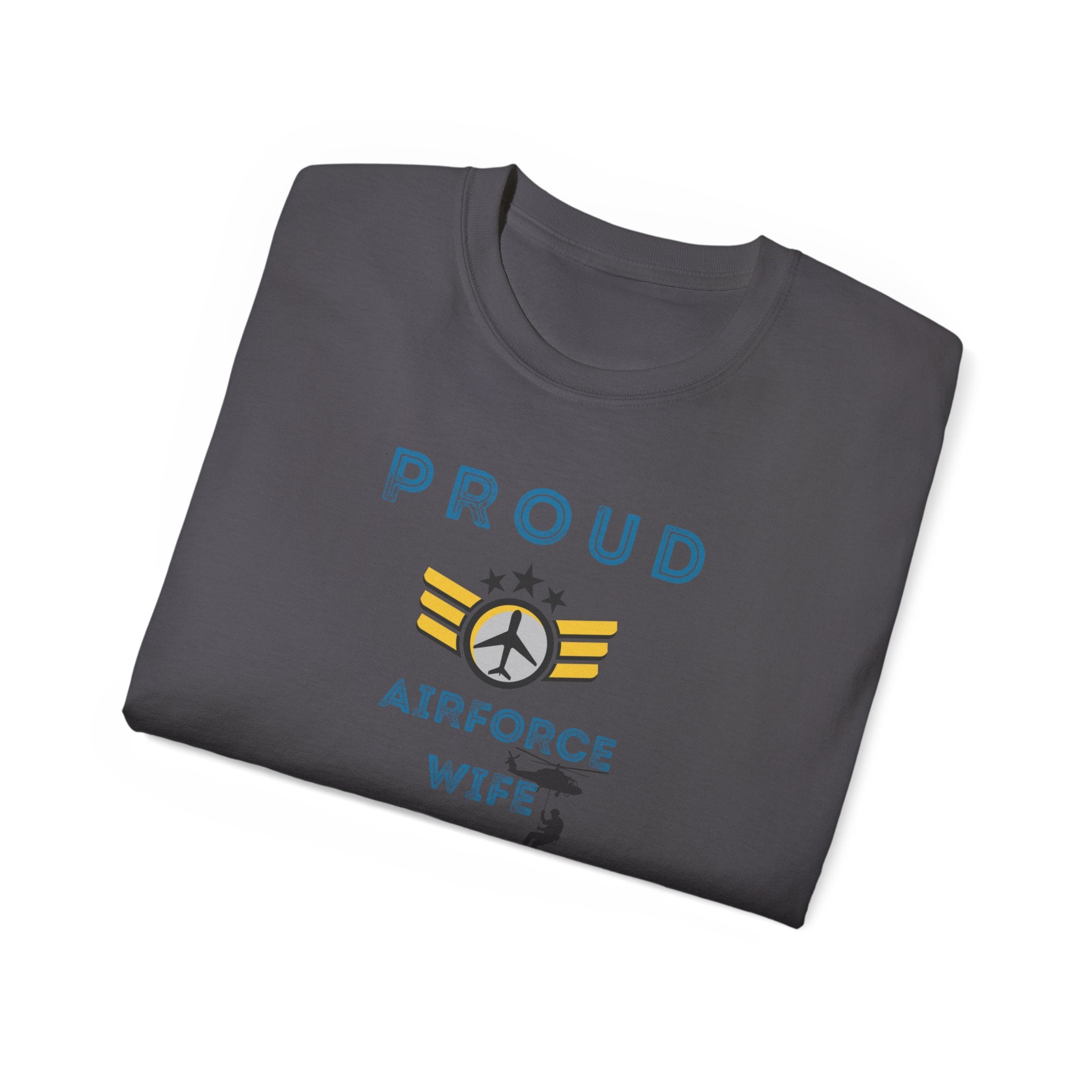 Proud Air Force Wife T-Shirt — Military Spouse Tee