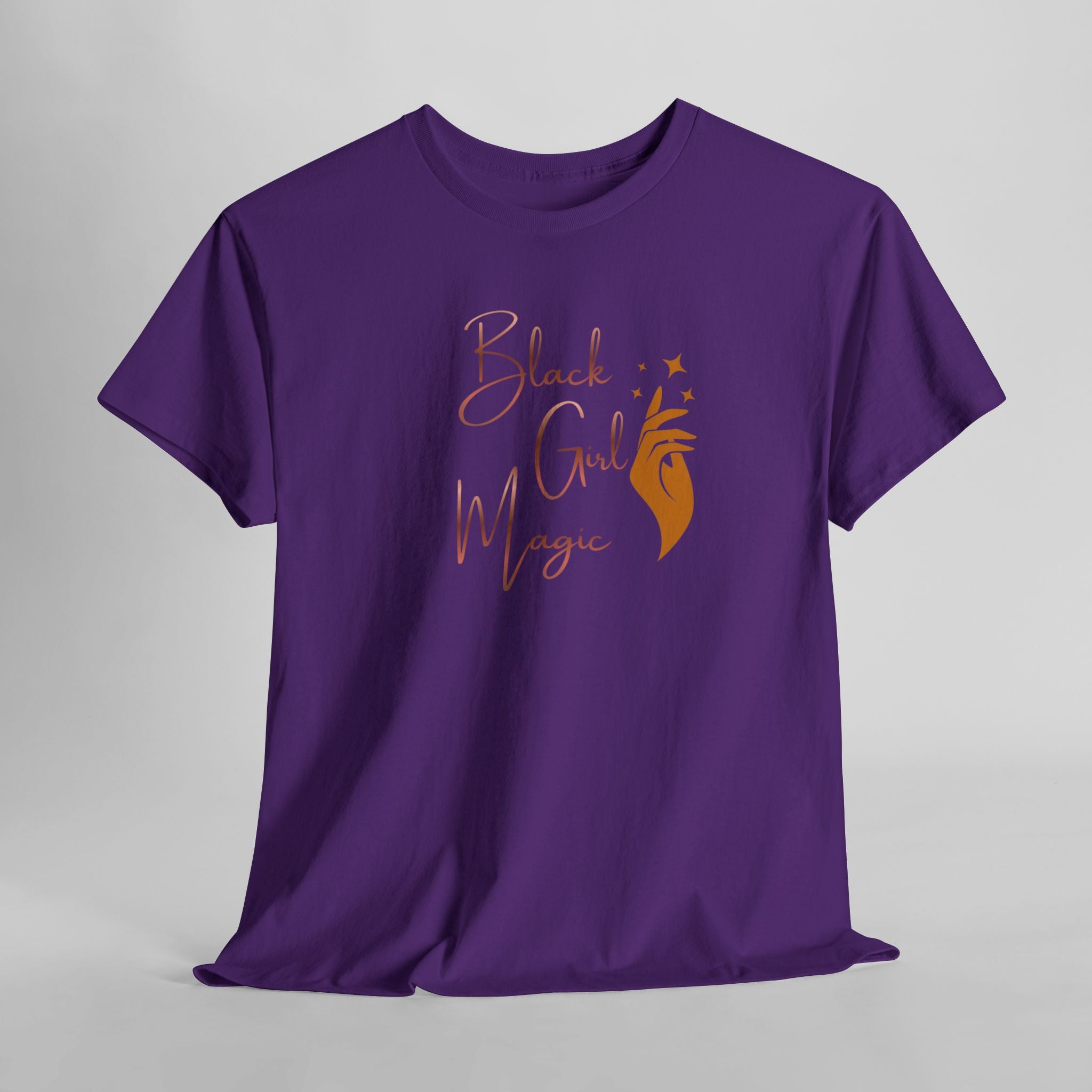 Black Girl Magic T-Shirt — Empowerment Tee with Feminine Illustration