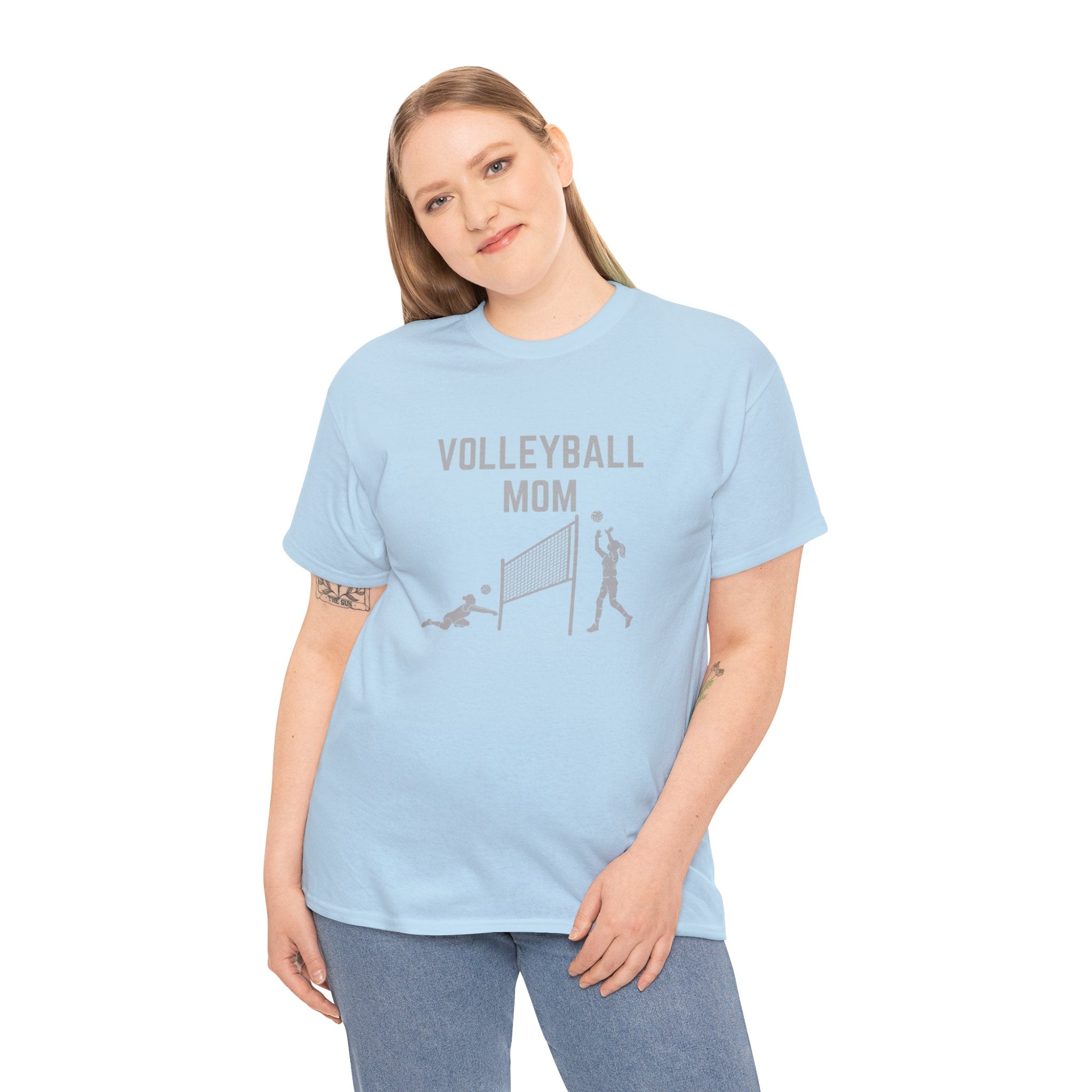 Volleyball Mom T-Shirt — Graphic Volleyball Mom Tee for Game Day