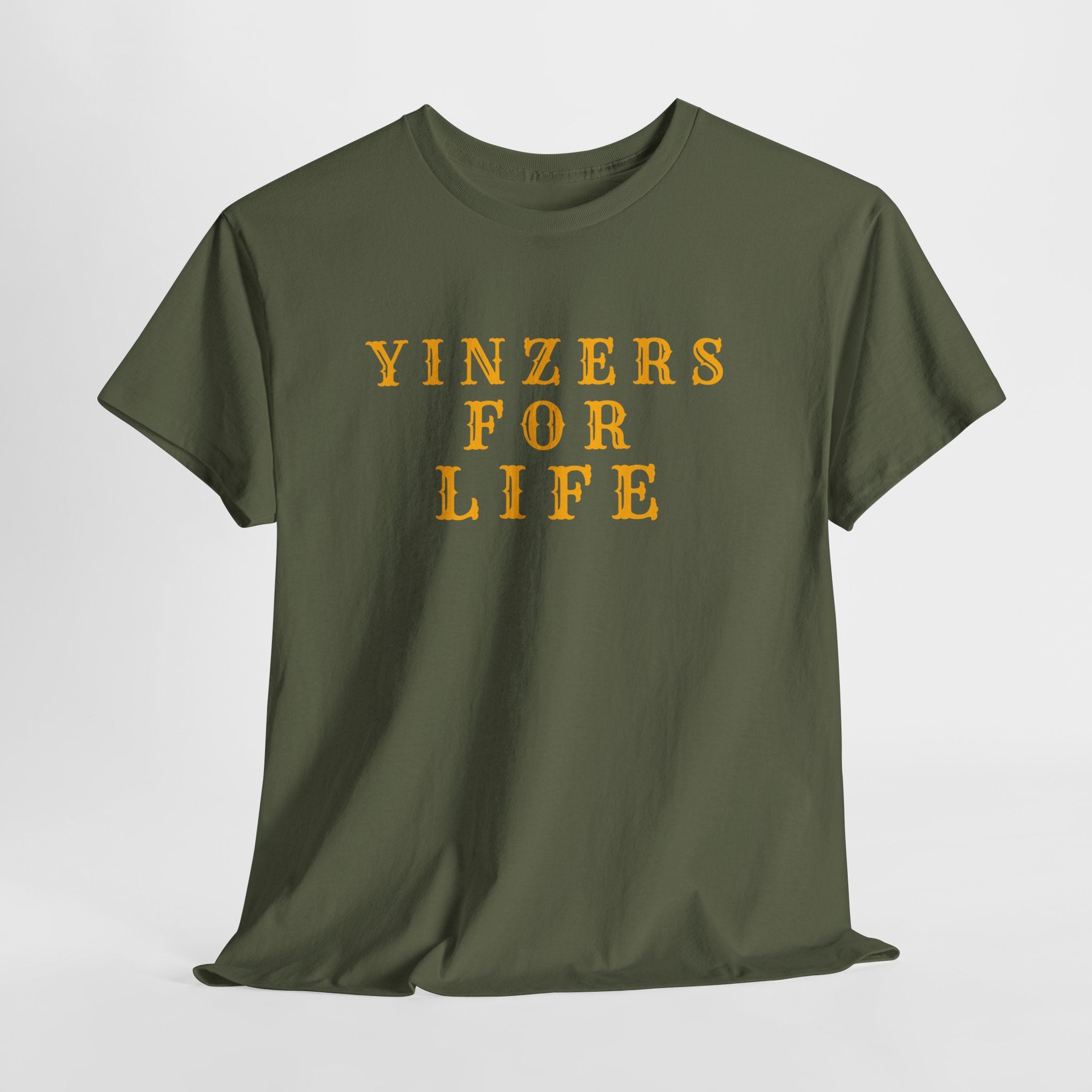 Yinzers For Life Tee — Pittsburgh Pride T-Shirt