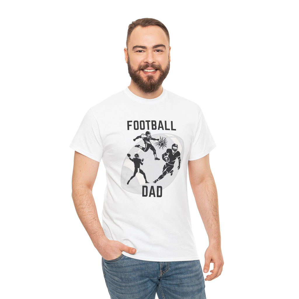 Football Dad T-Shirt – Proud Sideline Tee for Dad