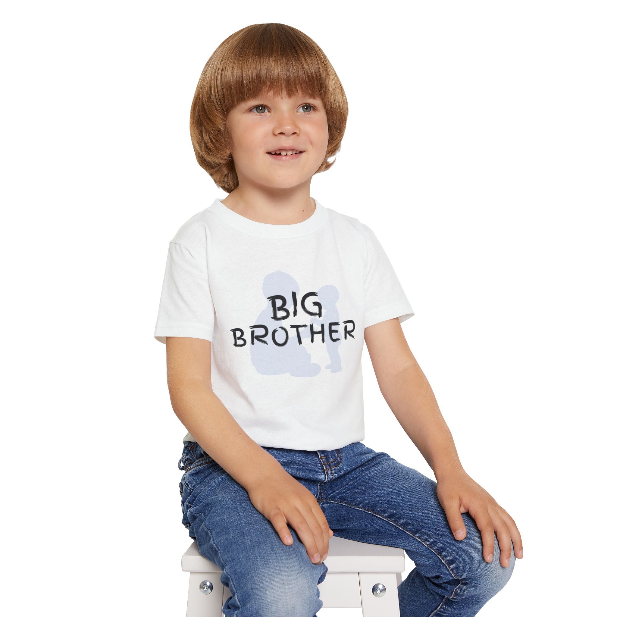 'Big Brother' Toddler T-Shirt — Cute Sibling Announcement Tee