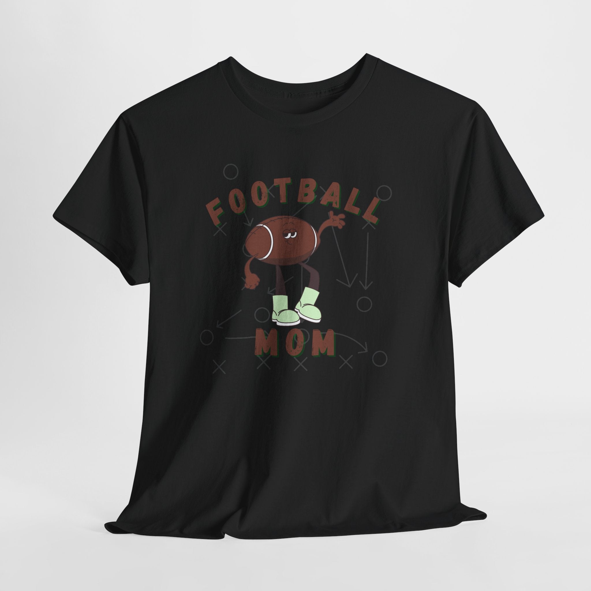 Football Mom graphic Unisex Heavy Cotton Tee