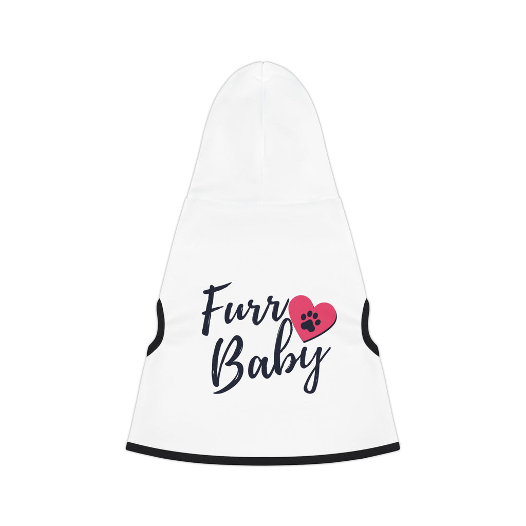 Pet Hoodie — "Furr Baby" Cute Paw Heart Dog & Cat Hoodie