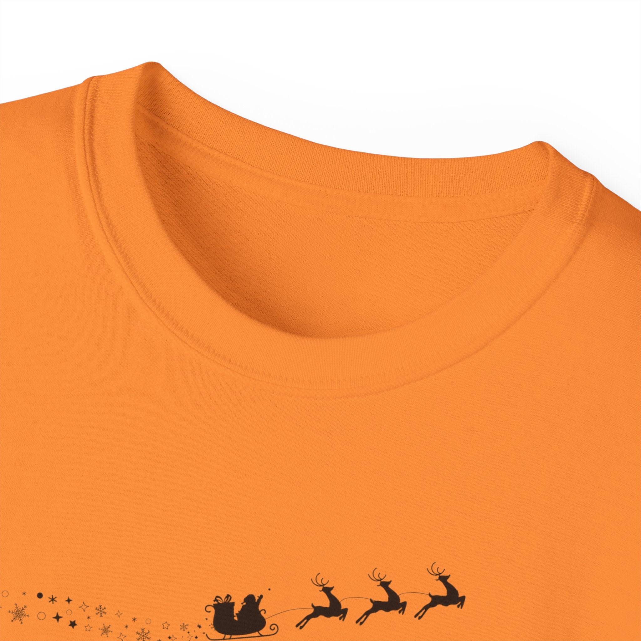 Dear Santa TikTok made me... Meme Lovers Tee - Festive Unisex Cotton T-Shirt for Christmas, Holiday Gift, Cute Santa Shirt, Seasonal Apparel