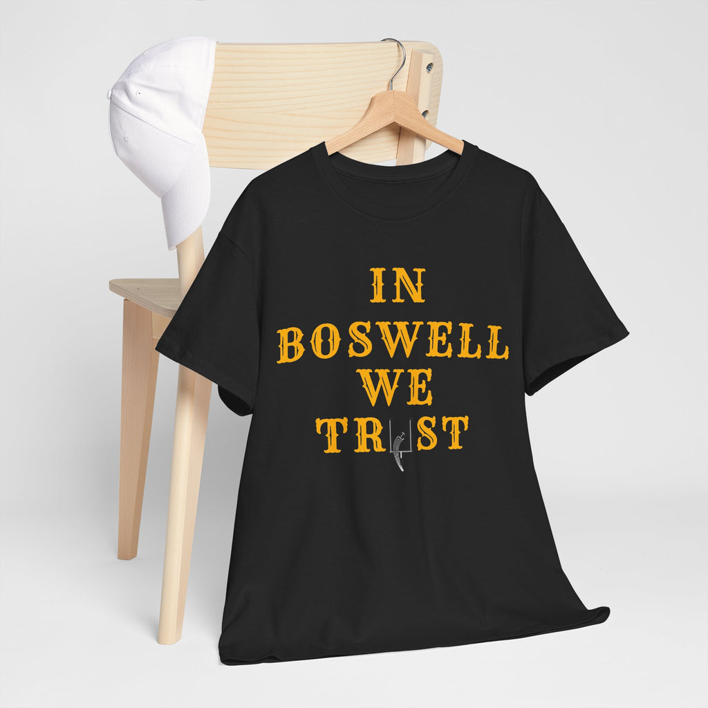 In Boswell We Trust Steeler Fan Graphic T-Shirt