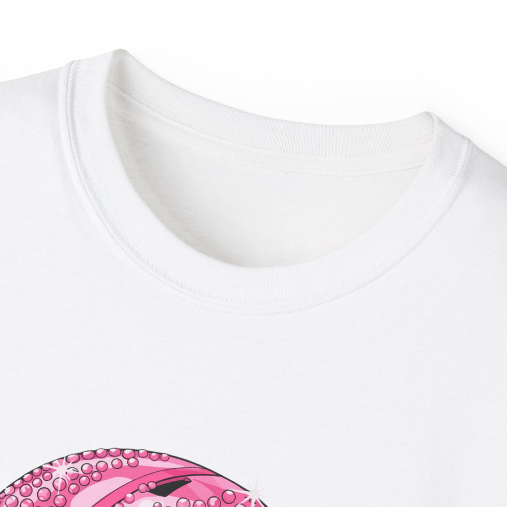 Breast Cancer Awareness Football Helmet T-Shirt – Pink Ribbon Support Tee