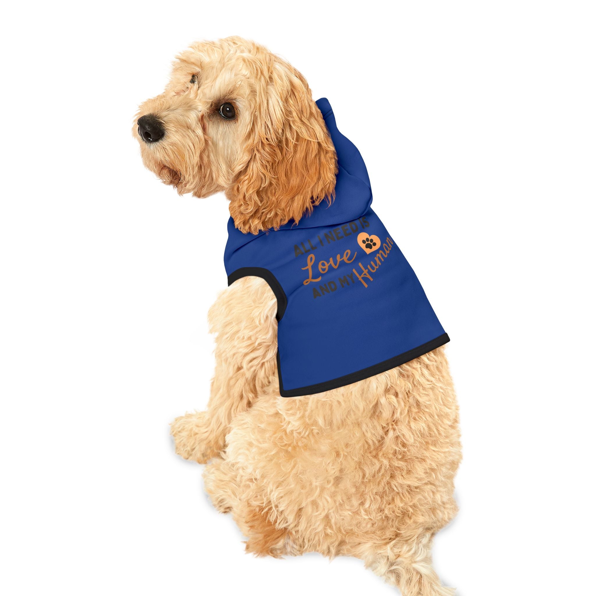All I need is some love and my human Pet Hoodie