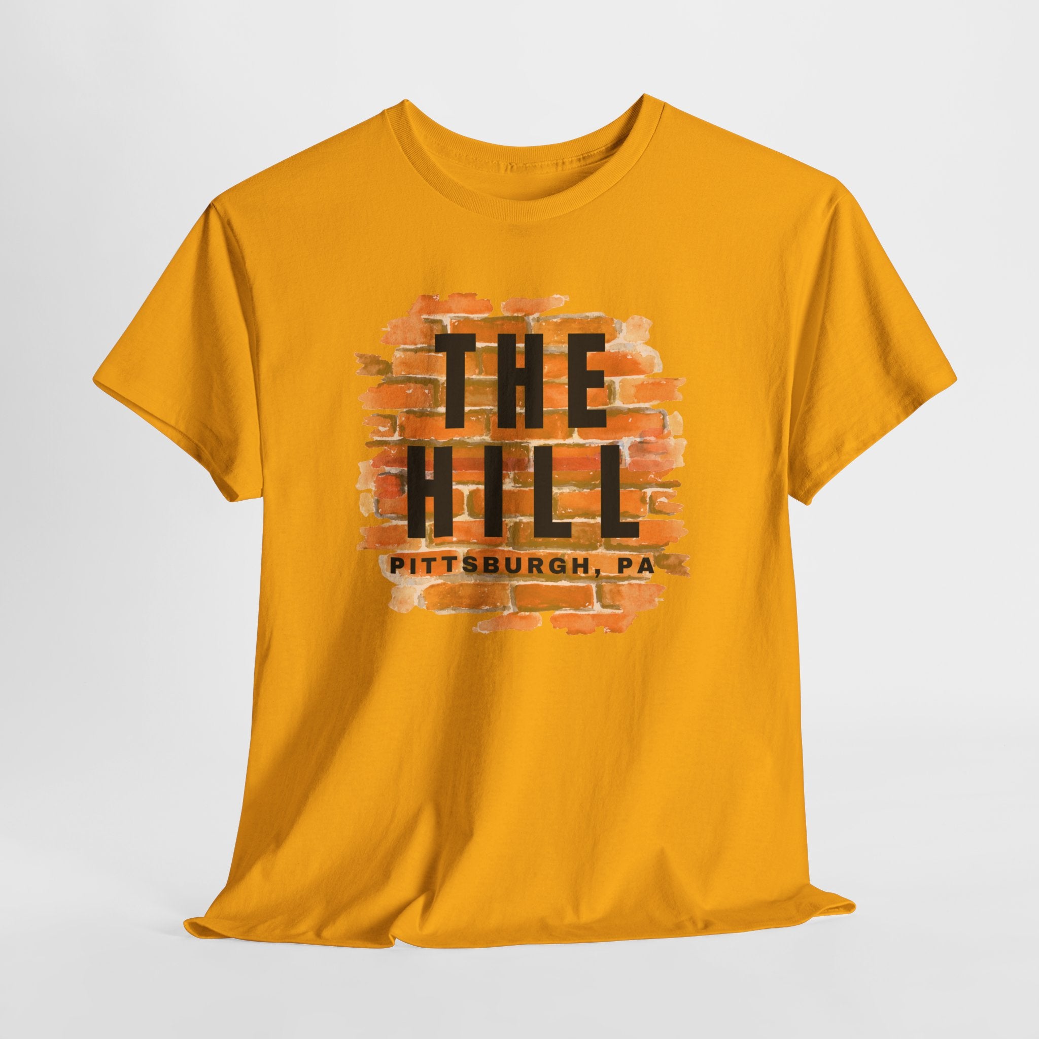 The Hill Pittsburgh Brick Wall Graphic Tee