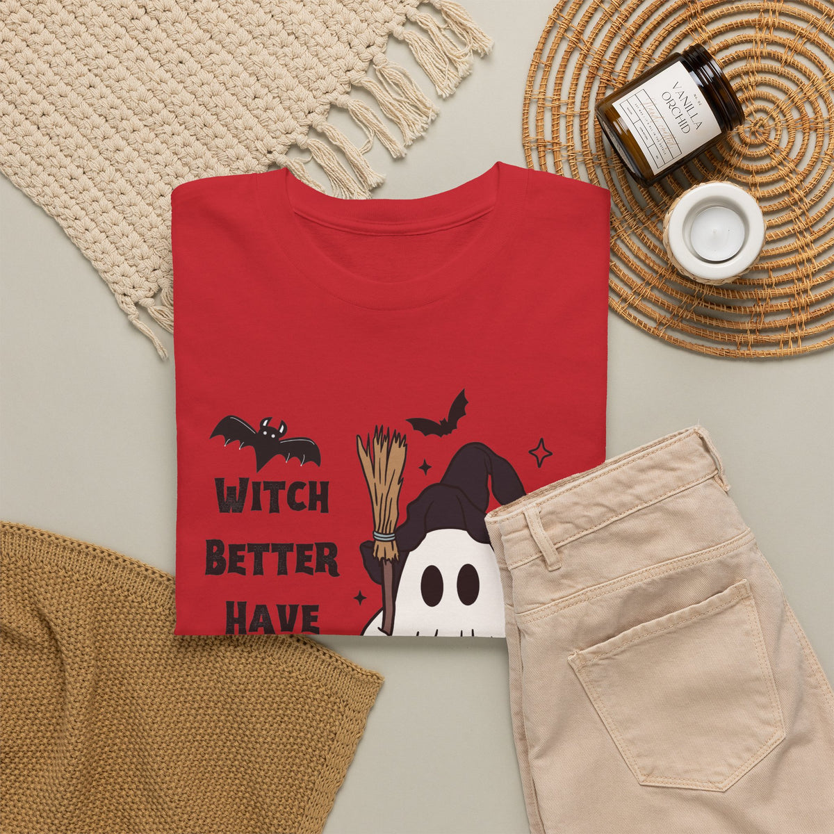 Witch Better Have My Candy Unisex Heavy Cotton Tee