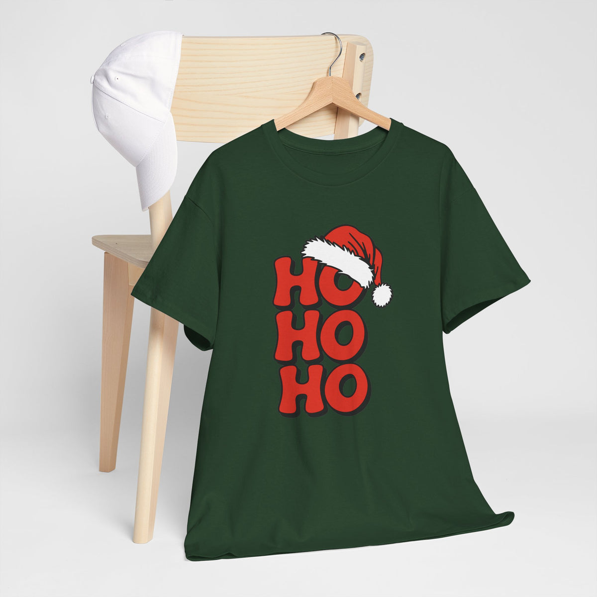 Ho Ho Ho Santa Hat Christmas T-Shirt