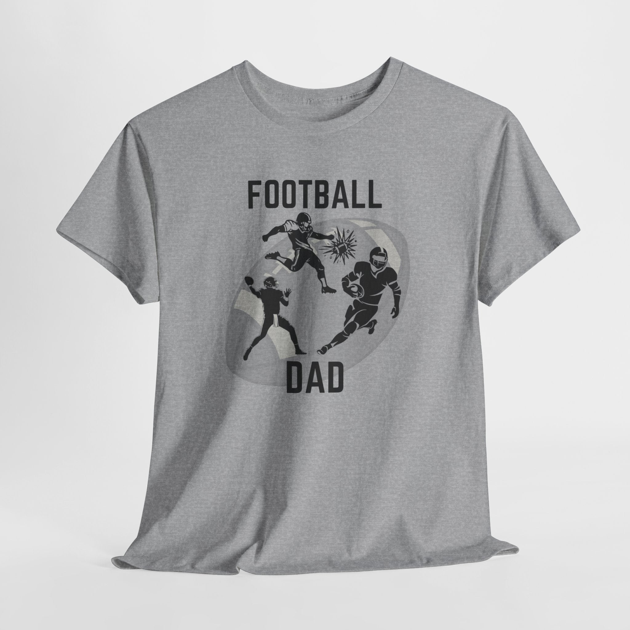 Football Dad T-Shirt – Proud Sideline Tee for Dad