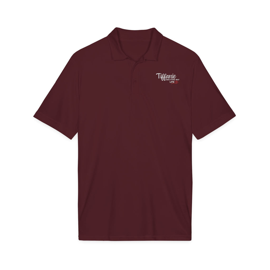 Tiffanie Work Logo with Heart Polo