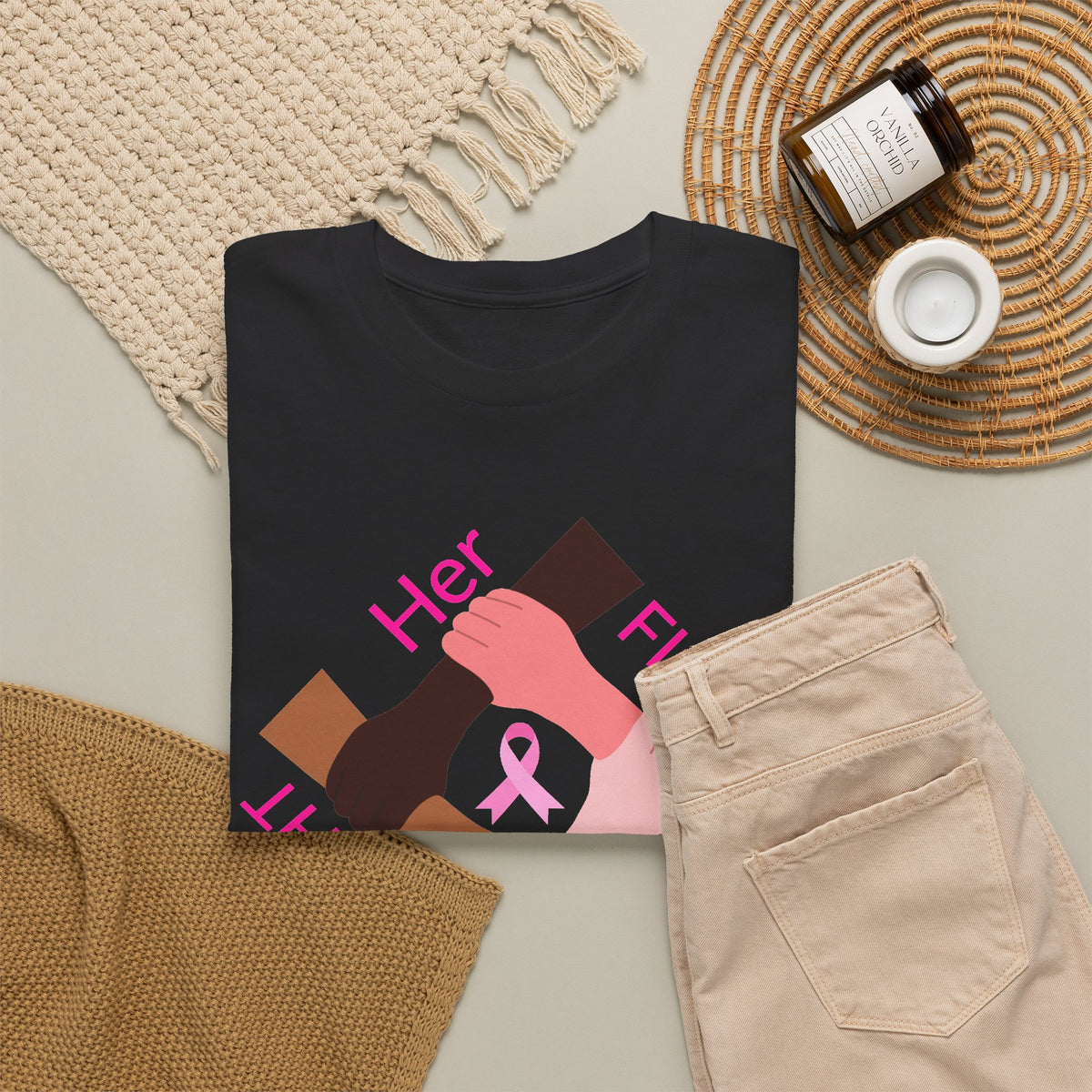 Sisters in the Fight Breast Cancer Awareness T-Shirt
